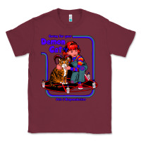 Burgundy Caring For Your Demon Cat Tshirt Classic Tee - Bettercallsaul