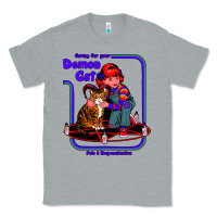 Heather Grey Caring For Your Demon Cat Tshirt Classic Tee - Bettercallsaul