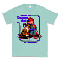 Seafoam Caring For Your Demon Cat Tshirt Classic Tee - Bettercallsaul