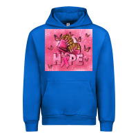 Cobalt hope cancer nails Urban Hoodie - NancyCooperArtShop