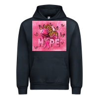Navy hope cancer nails Urban Hoodie - NancyCooperArtShop
