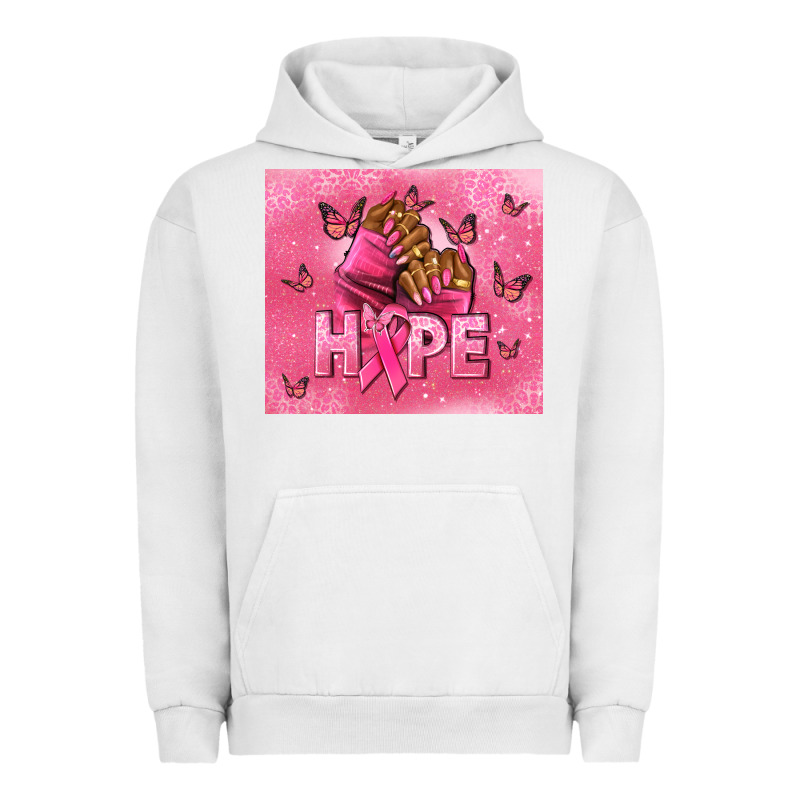 Hope Cancer Nails Urban Hoodie by NancyCooperArtShop | Teevron