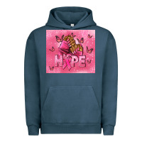 Pigment Midnight Navy hope cancer nails Urban Hoodie - NancyCooperArtShop