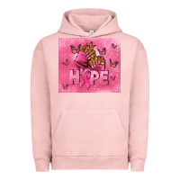 Pigment Salmon hope cancer nails Urban Hoodie - NancyCooperArtShop
