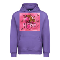 Tulip hope cancer nails Urban Hoodie - NancyCooperArtShop