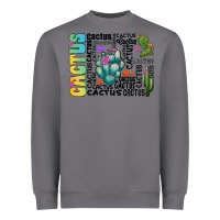 Storm cactus Heavyweight Sweatshirt - CowhideDigitalArt