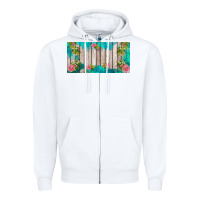 White western floral  license plate template Zipper Hoodie - BarkalooDesign