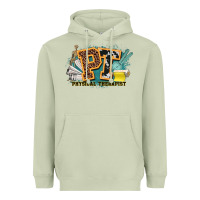 Matcha pt physical therapist western Heavyweight Hoodie - NancyCooperArtShop
