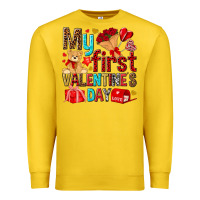 Lemon my first valentines day Premium Sweatshirt - NancyCooperArtShop