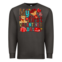 Smoke my first valentines day Premium Sweatshirt - NancyCooperArtShop