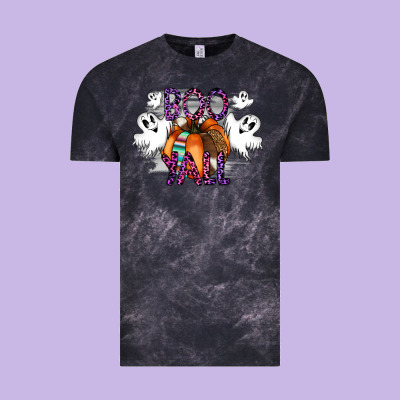 Boo Yall Vintage Tee Designed By Cowhidedigitalart