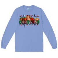 Colony Blue western christmas gifts Long Sleeve Tee - AdoDesignShop