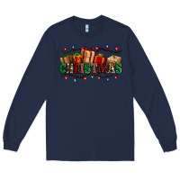 Navy western christmas gifts Long Sleeve Tee - AdoDesignShop