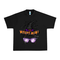 Black witchy mini Urban Heavy Tee - RacoonDesign