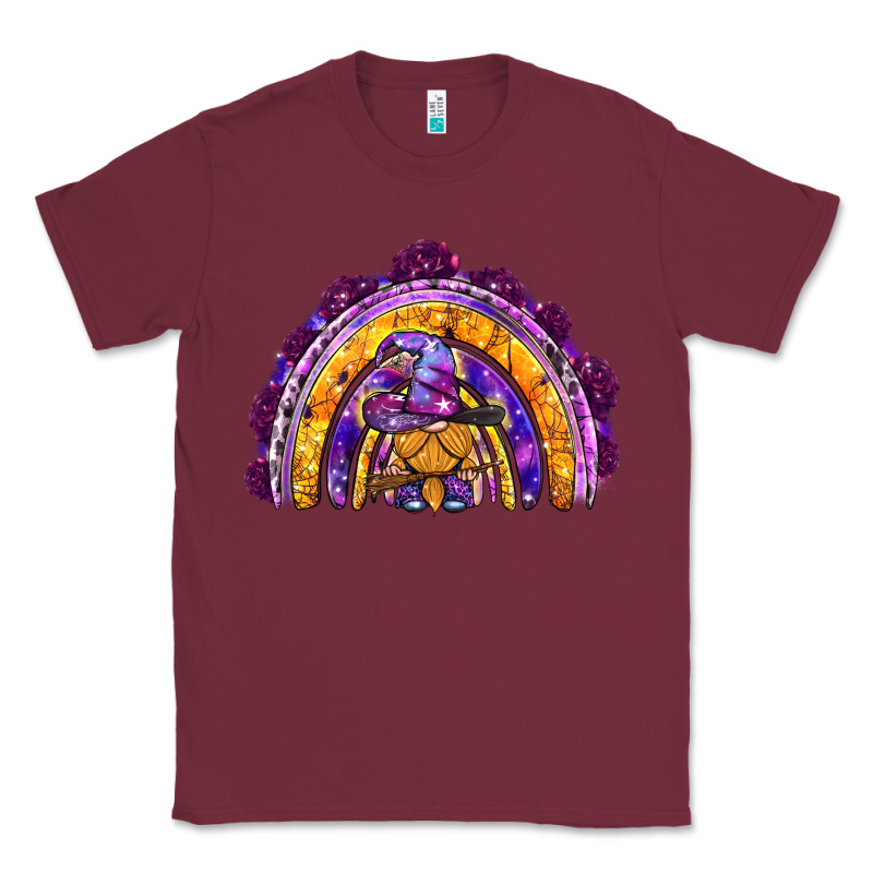 Witchy Gnome Rainbow Classic Tee by BundleAndBundleShop | Teevron