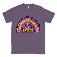 Lavender witchy gnome rainbow Classic Tee - BundleAndBundleShop