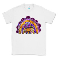 White witchy gnome rainbow Classic Tee - BundleAndBundleShop