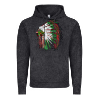Vintage Black christmas indian feather headdress Vintage Hoodie - RanaPortraitStore