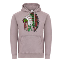 Vintage Zinc christmas indian feather headdress Vintage Hoodie - RanaPortraitStore