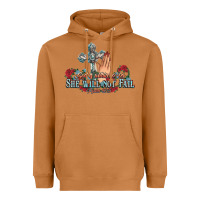 Meerkat she will not fail psalm christian cross pray Heavyweight Hoodie - NancyCooperArtShop