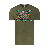 Vintage Olive cowgirl2 2 Vintage Tee - SublimationCraftShop