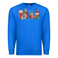 True Royal christmas tree cake and coffee cups Premium Sweatshirt - MaliasSmallBusiness