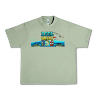 Oil Green reel great dad  libbey glass Urban Heavy Tee - HRA Design Shop