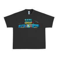 Pigment Black reel great dad  libbey glass Urban Heavy Tee - HRA Design Shop