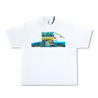 White reel great dad  libbey glass Urban Heavy Tee - HRA Design Shop