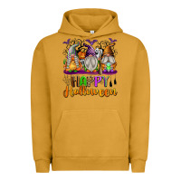 Pigment Peanut Butter Happy Halloween Gnomes Urban Hoodie - texasbilliewilder
