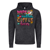 Vintage Black wife mother coffee lover Vintage Hoodie - Zillion Design Studio