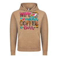 Vintage Coffee wife mother coffee lover Vintage Hoodie - Zillion Design Studio