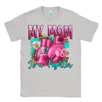 Moon Dust Breast Cancer My Mom Is A Fighter Classic Tee - Artiststas