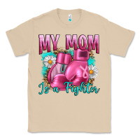 Mushroom Breast Cancer My Mom Is A Fighter Classic Tee - Artiststas