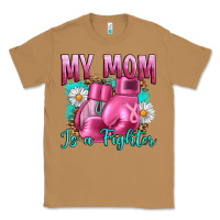 Toasted Coconut Breast Cancer My Mom Is A Fighter Classic Tee - Artiststas