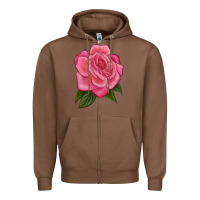Chestnut queen of elegance Zipper Hoodie - LillyAllenDesigns
