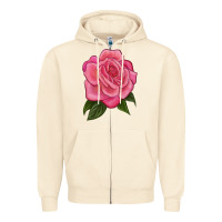 Sandshell queen of elegance Zipper Hoodie - LillyAllenDesigns