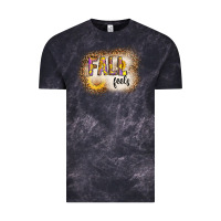 Cloud Black fall feels Vintage Tee - CowhideDigitalArt