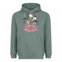 Sage the lovers skeletons Heavyweight Hoodie - MaliasSmallBusiness