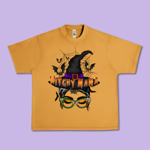 Witchy Nana Urban Heavy Tee Designed By Racoondesign