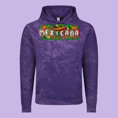 Mexicana Vintage Hoodie Designed By Texasbilliewilder