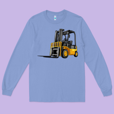 Forklift Long Sleeve Tee Designed By Artiststas