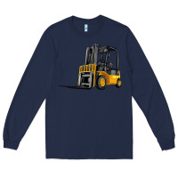 Navy forklift Long Sleeve Tee - Artiststas