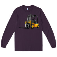 Plum forklift Long Sleeve Tee - Artiststas