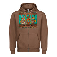 Chestnut western easter bunnies Zipper Hoodie - Jasminsmagicworld