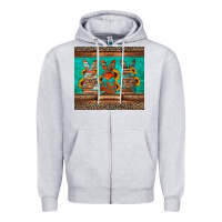 Western Easter Bunnies Zipper Hoodie | Teevron