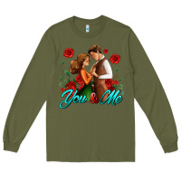 Army Green you and me Long Sleeve Tee - AdoDesignShop