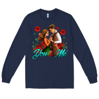 Navy you and me Long Sleeve Tee - AdoDesignShop