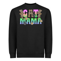 Black cat mama Heavyweight Sweatshirt - CowhideDigitalArt