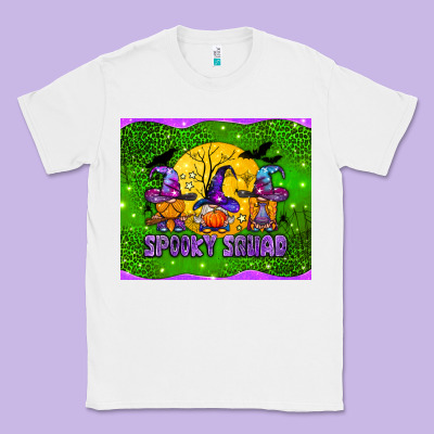 Spooky Squad Mouse Pad Classic Tee Designed By Bundleandbundleshop